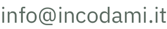 Indirizzo email di InCodaMi, pubblicato in immagine